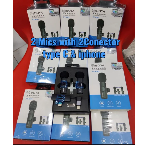 MICROPHONE BY-MW3 ~ TYPE C AND IOS