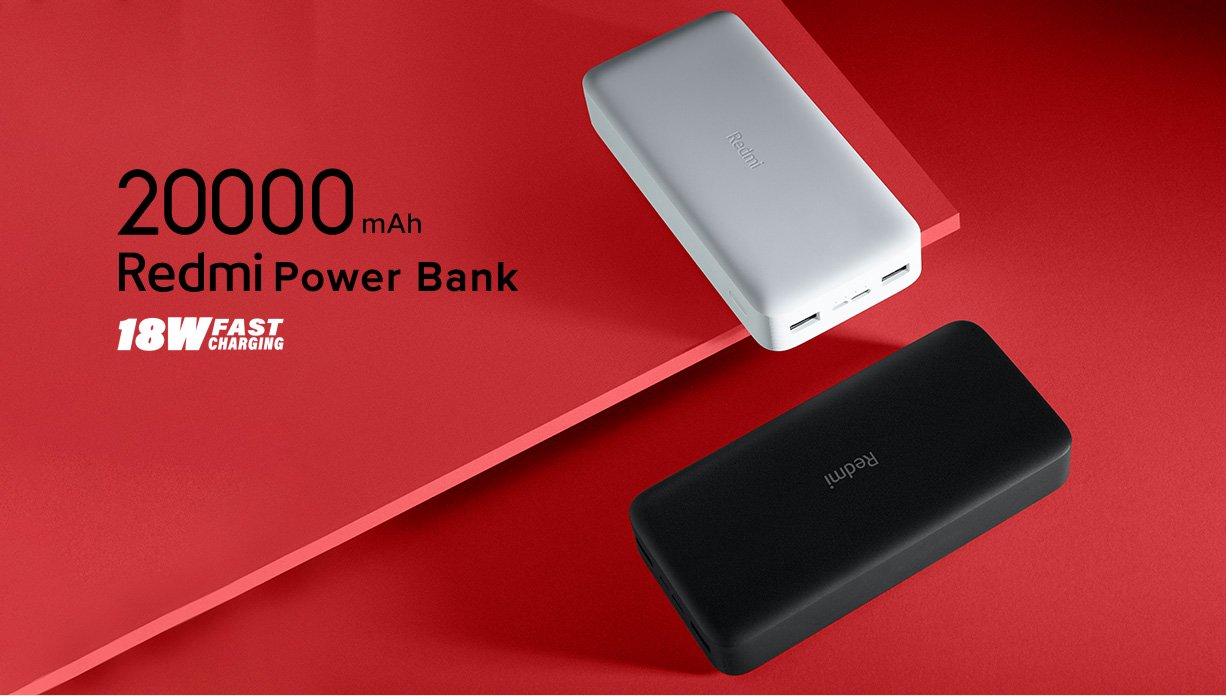 High Quality MI Power Bank 20,000 MAH + 10,000 MAH