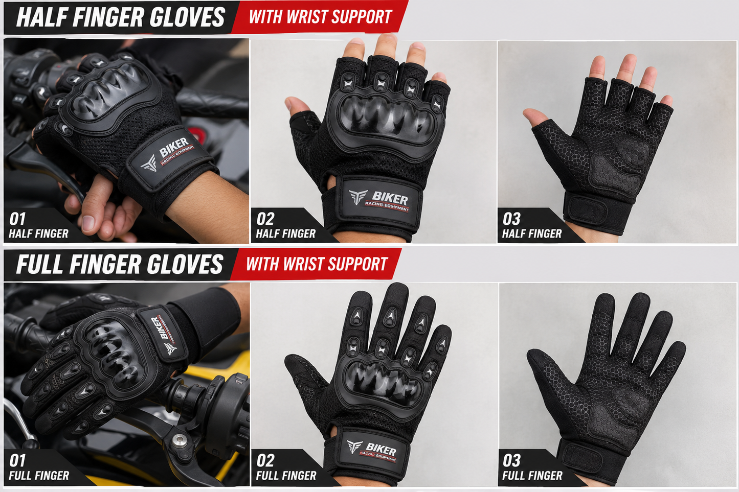Scooty Or Bike Hand Gloves